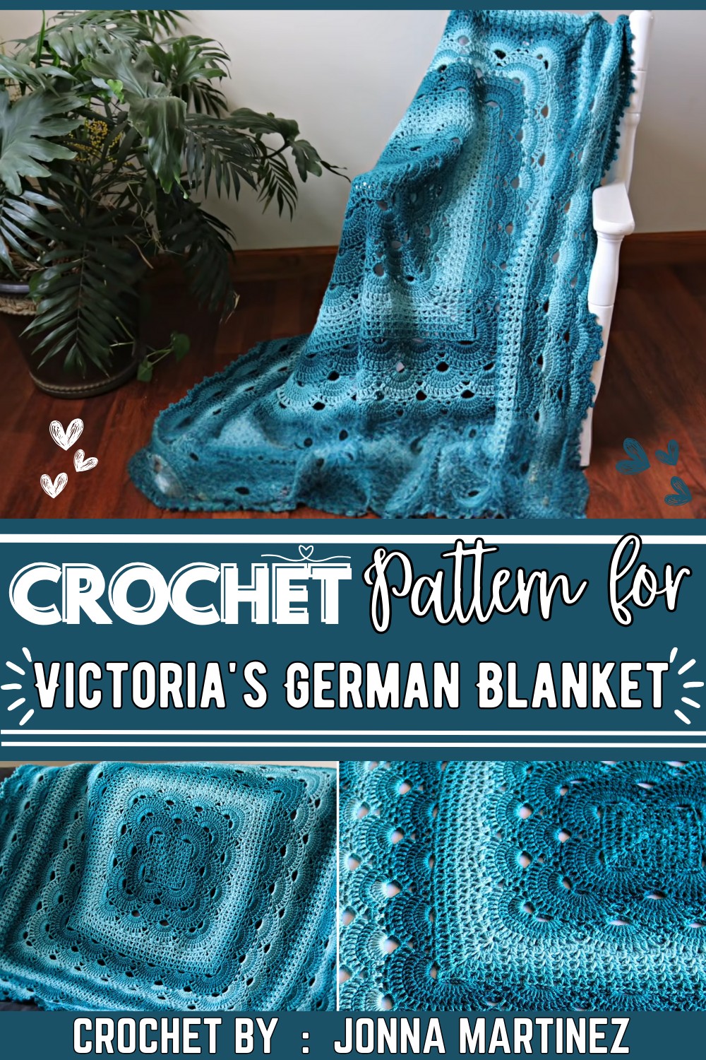 Victoria's German Shells Blanket