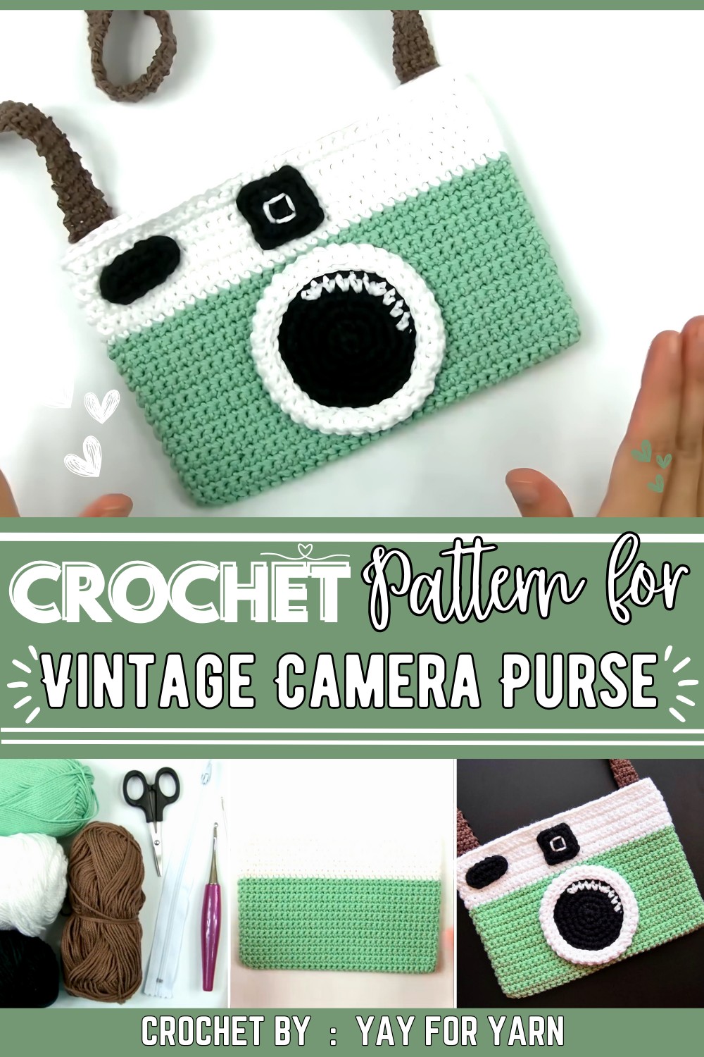 Vintage Camera Purse