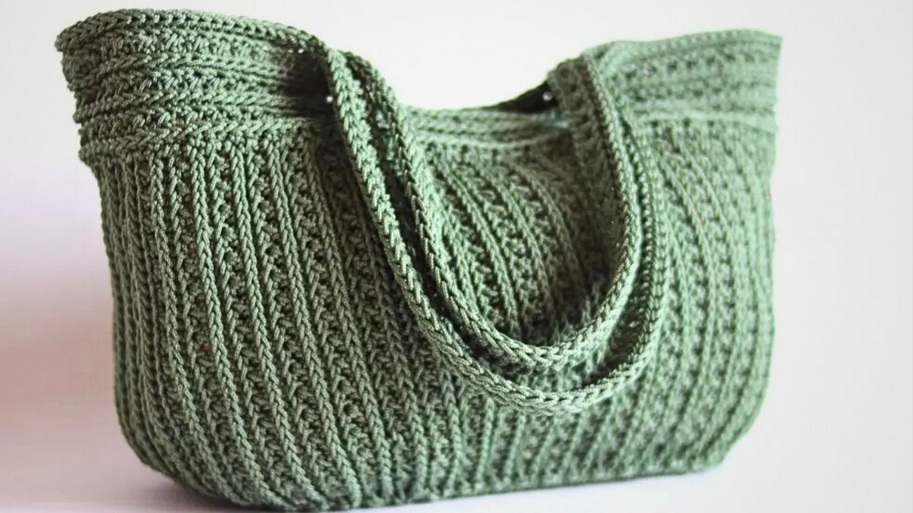 Beautiful Handmade Crochet Tote Bag 1