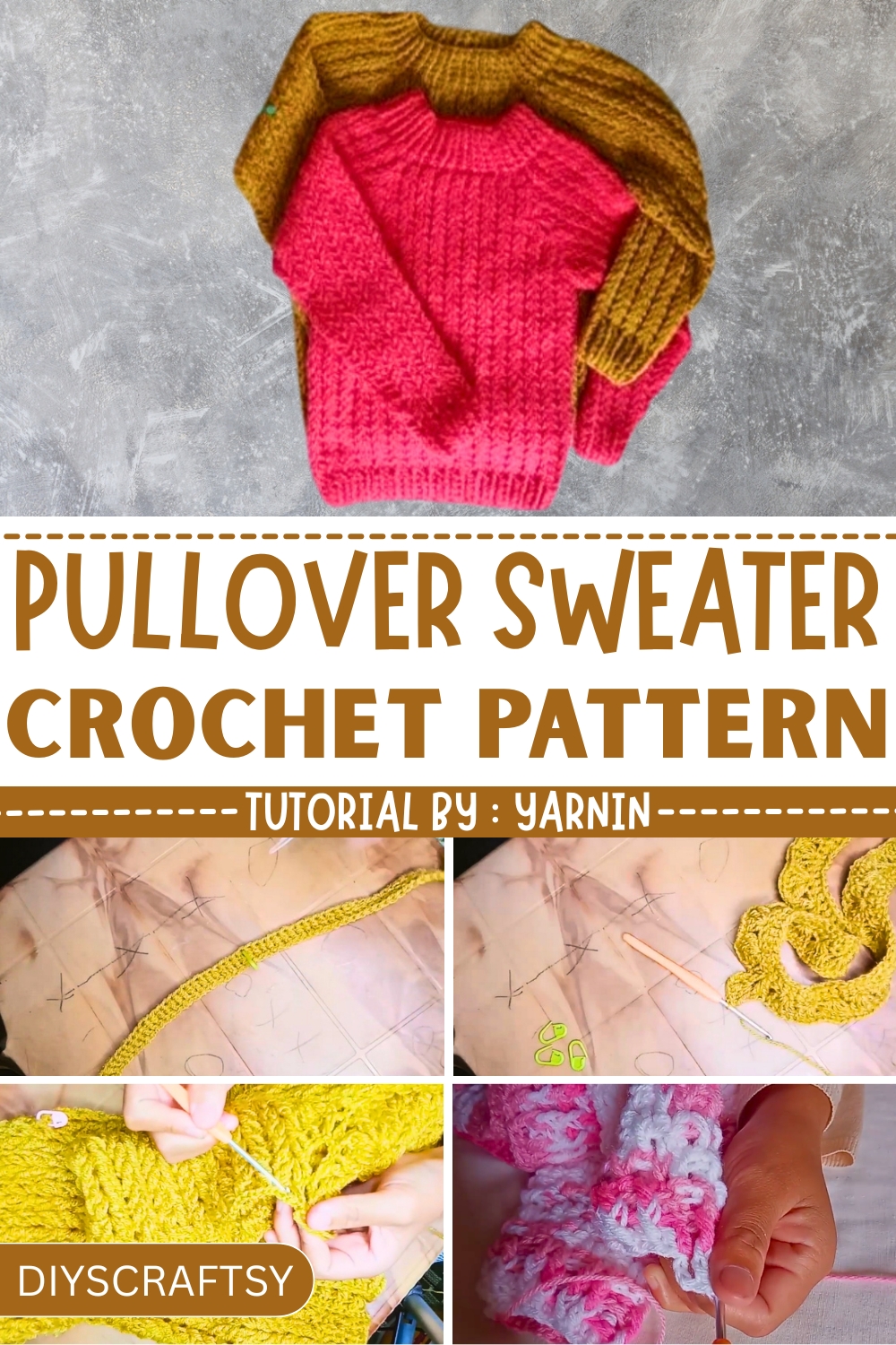 Cozy How to Crochet Pullover Sweater