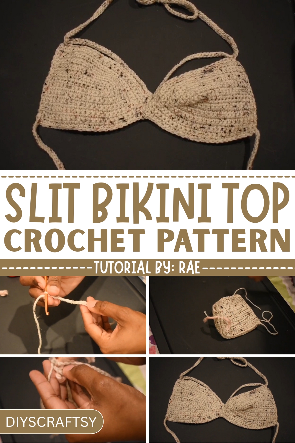 Crochet Bikini Top Pattern