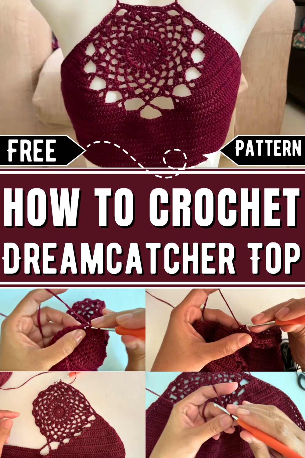 Crochet Dreamcatcher Summer Top