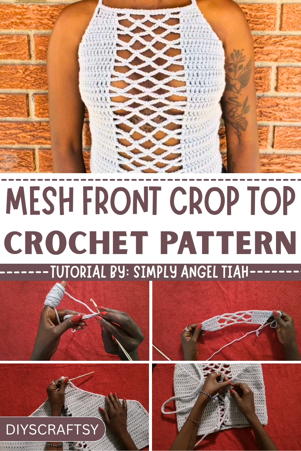 Crochet Mesh Top to Beat the Summer Heat