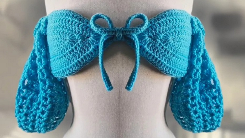 Crochet Off Shoulder Summer Top Pattern 1