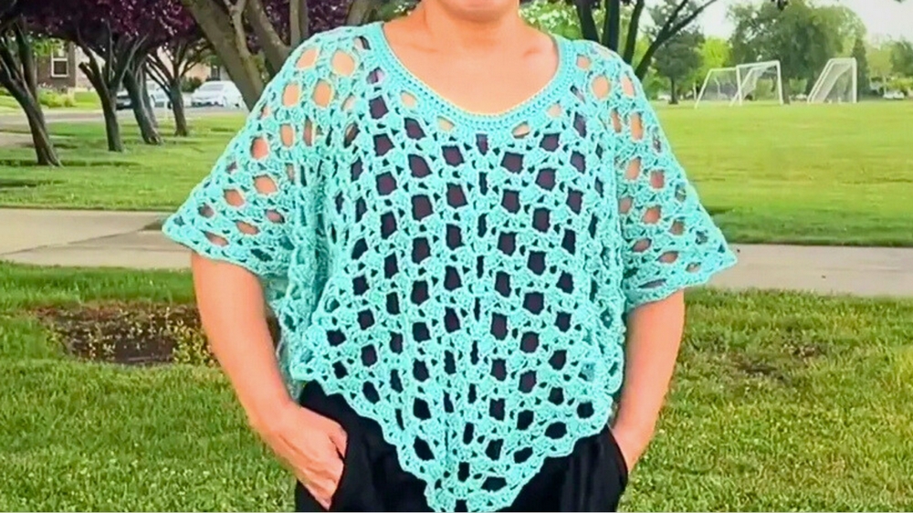 Crochet Pentagon-Shaped Top Pattern 1
