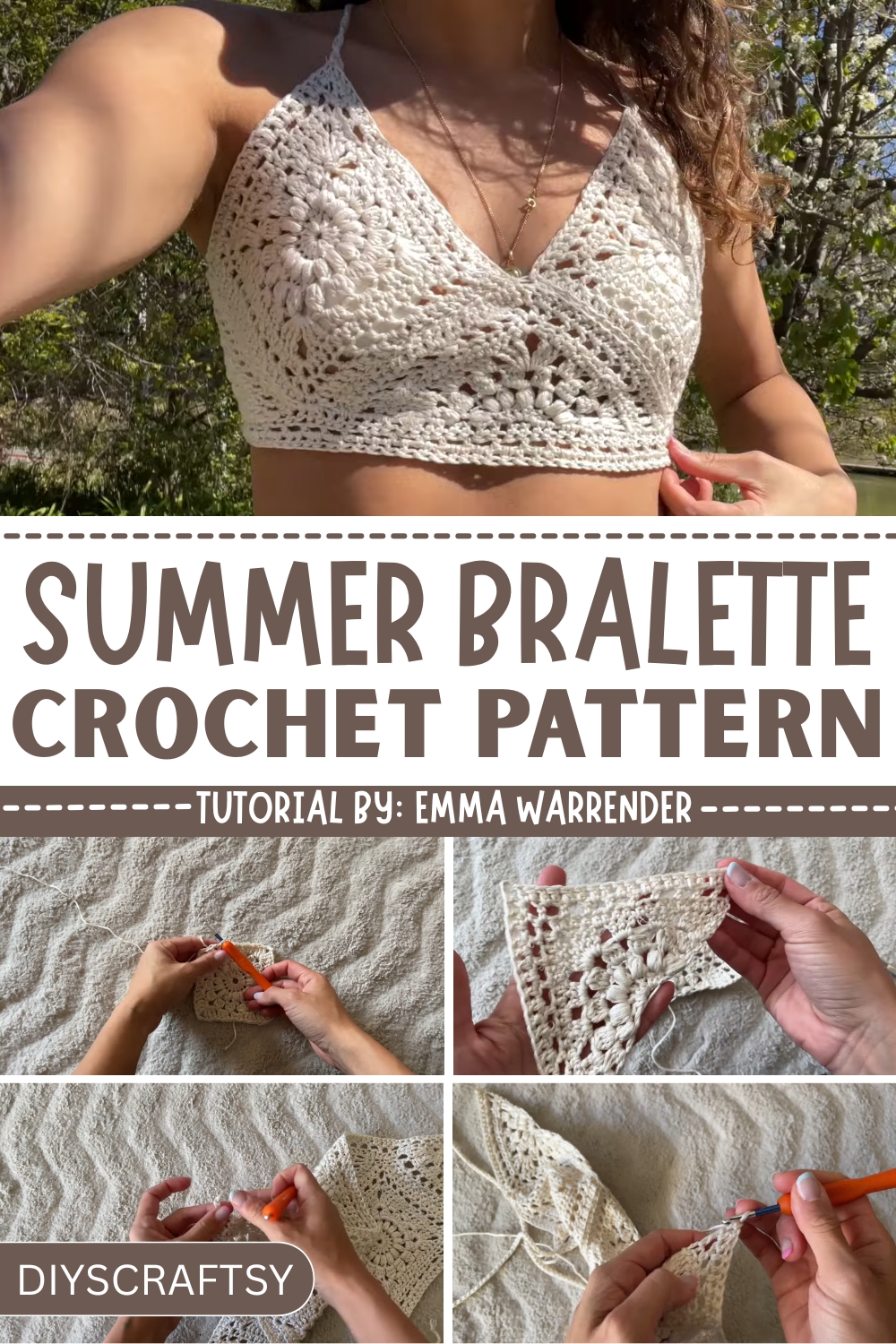 Crochet Summer Bralette Pattern