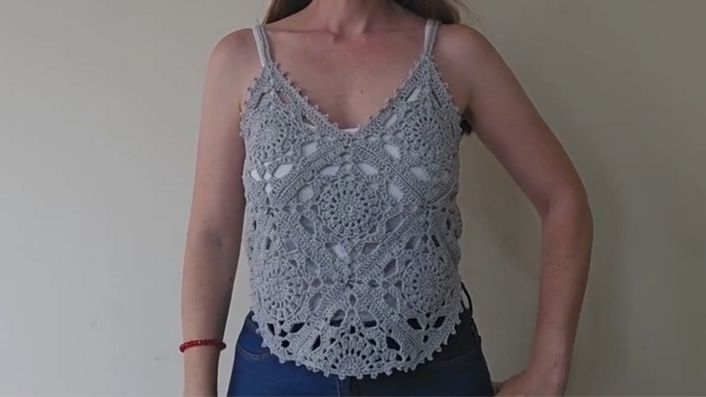 Crochet Women’s Tank Top Pattern 1