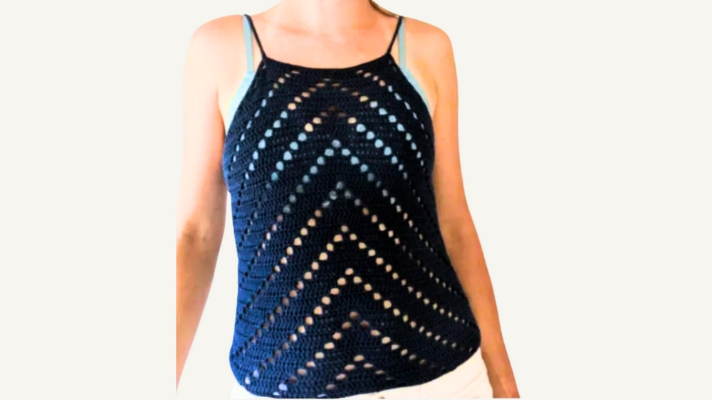 Decent Crochet Peaks Tank Top 1