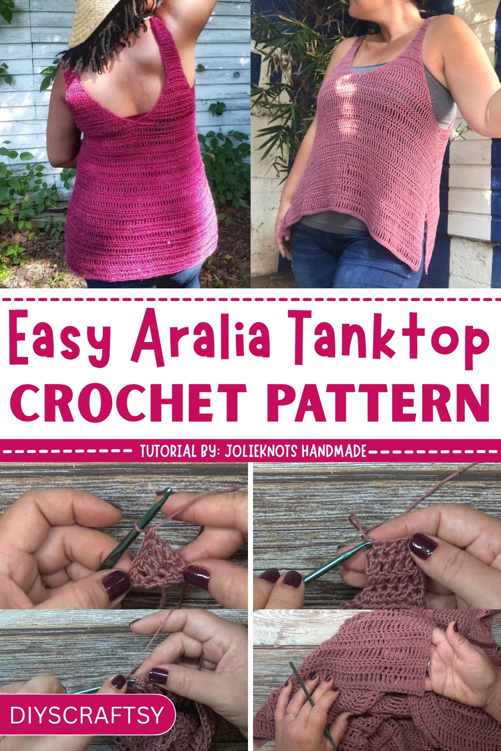 FREE Crochet Aralia Tanktop Pattern
