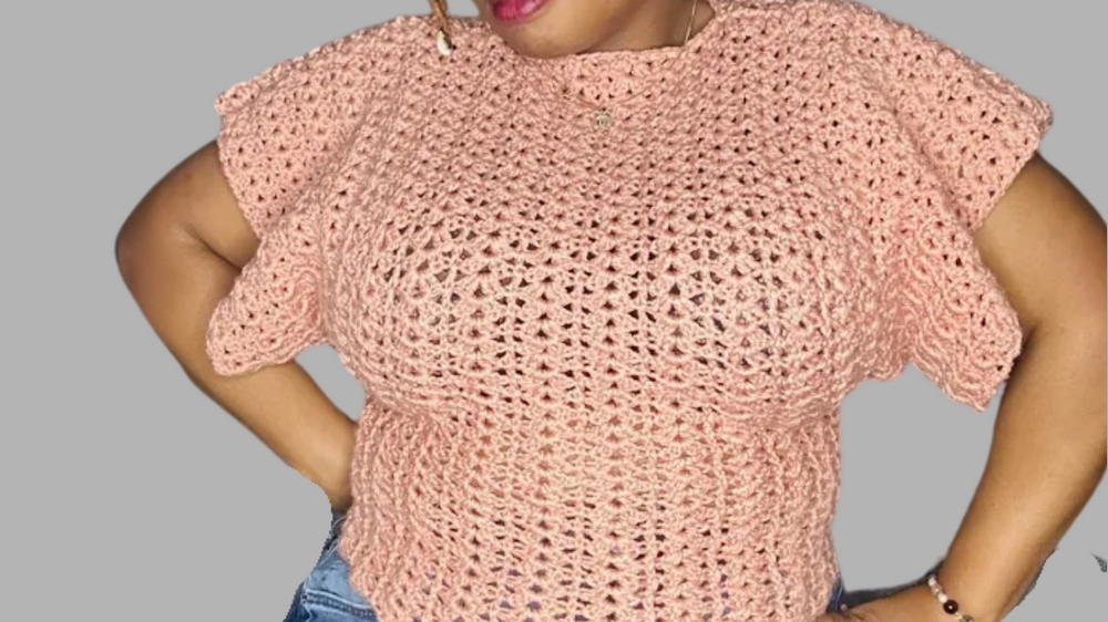 Flawless Crochet Shell Top – Quick and Easy Pattern 1