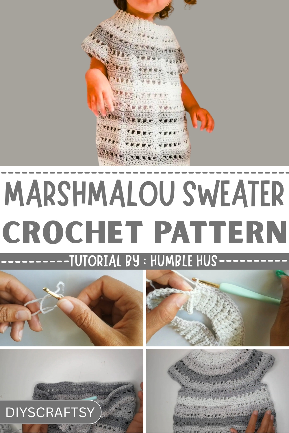 Free Crochet Marshmalou Sweater Pattern