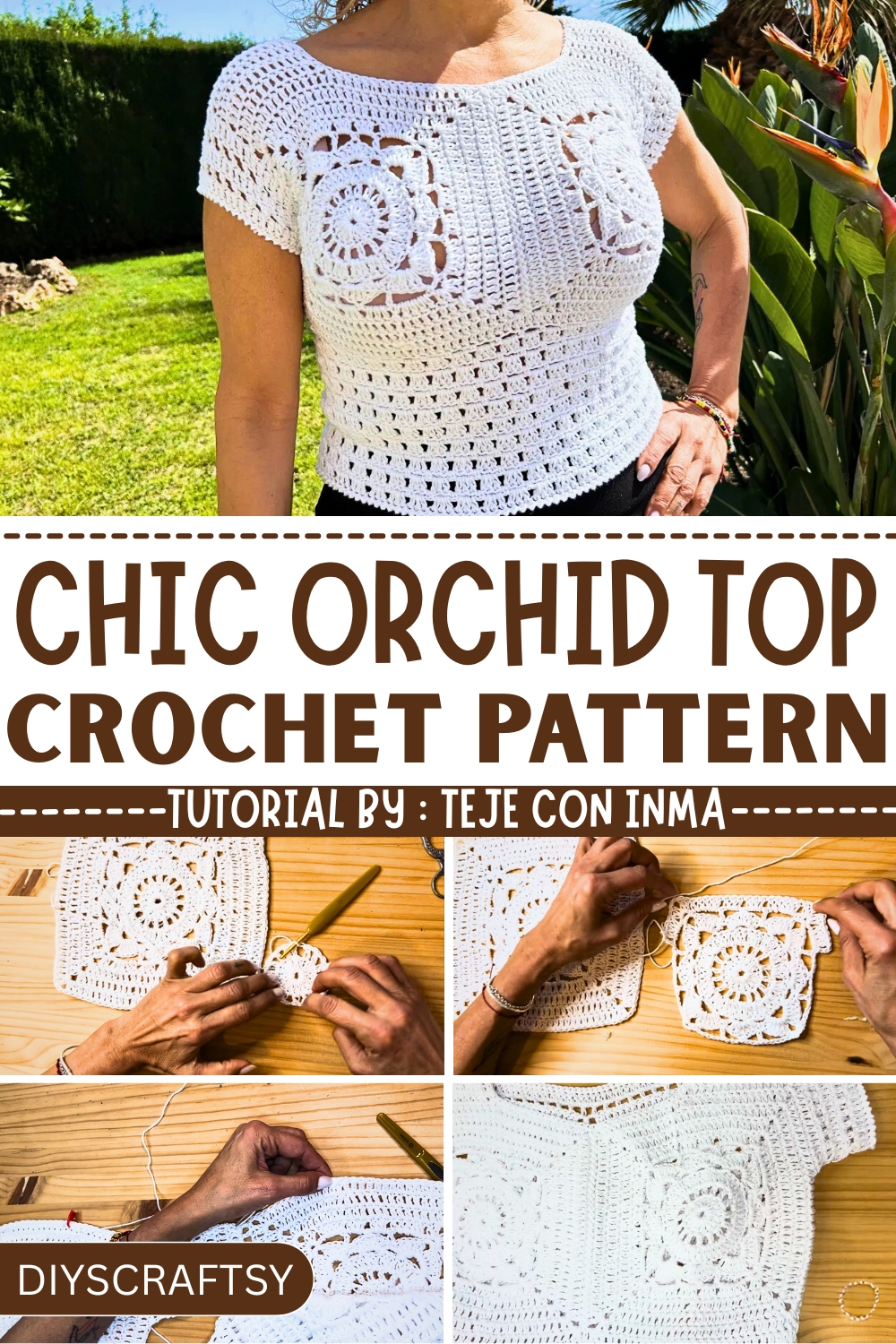 Free Crochet Orchid Top Pattern