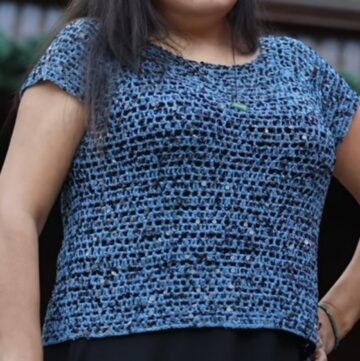 Learn How to Crochet Shiny Top 1