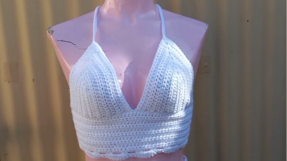 Modern Crochet Crop Top 1