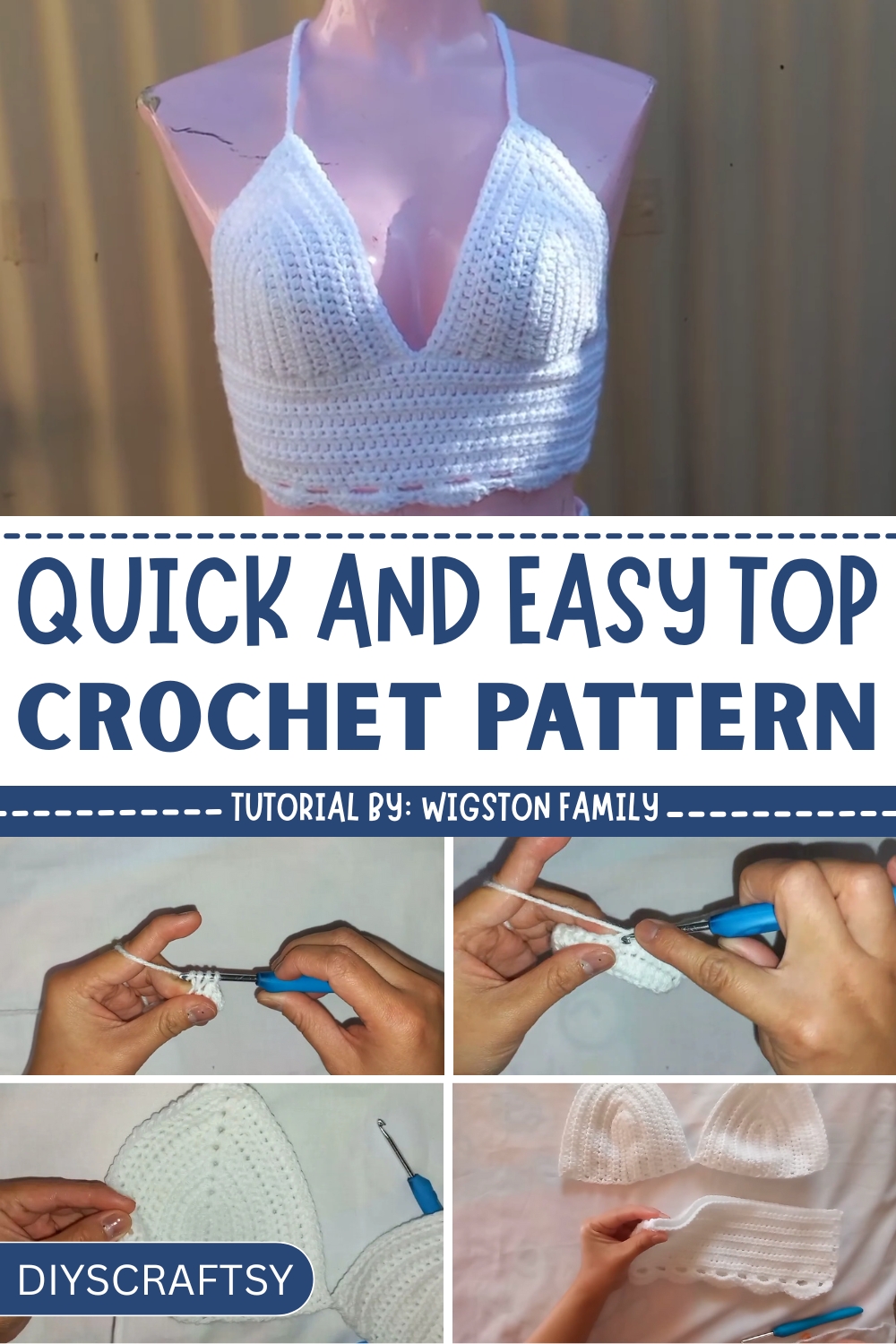 Modern Crochet Crop Top