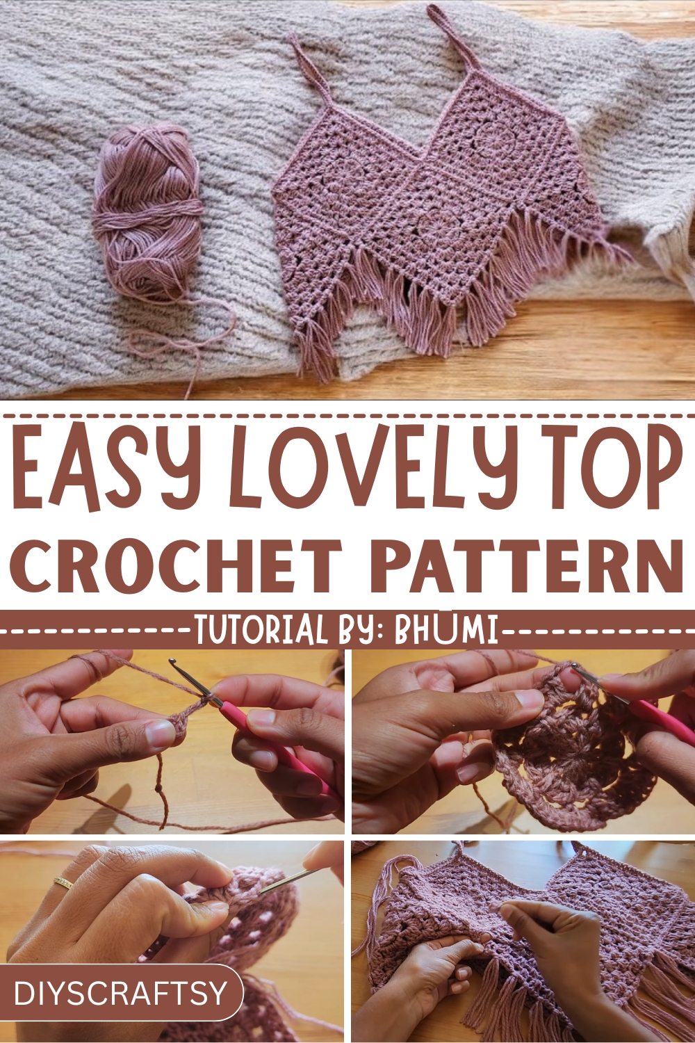 Quick and Easy Crochet Lovely Top Pattern
