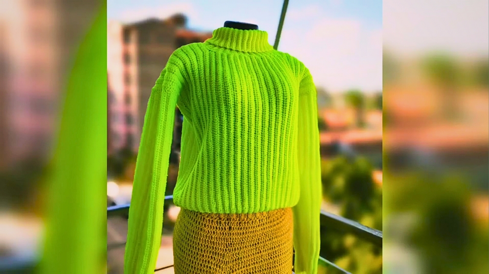 Simple Steps to Crochet Turtle Neck Sweater 1
