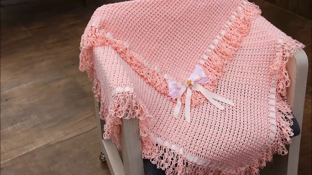Blissful Crochet Blanket for Baby for Peaceful Sleep 1