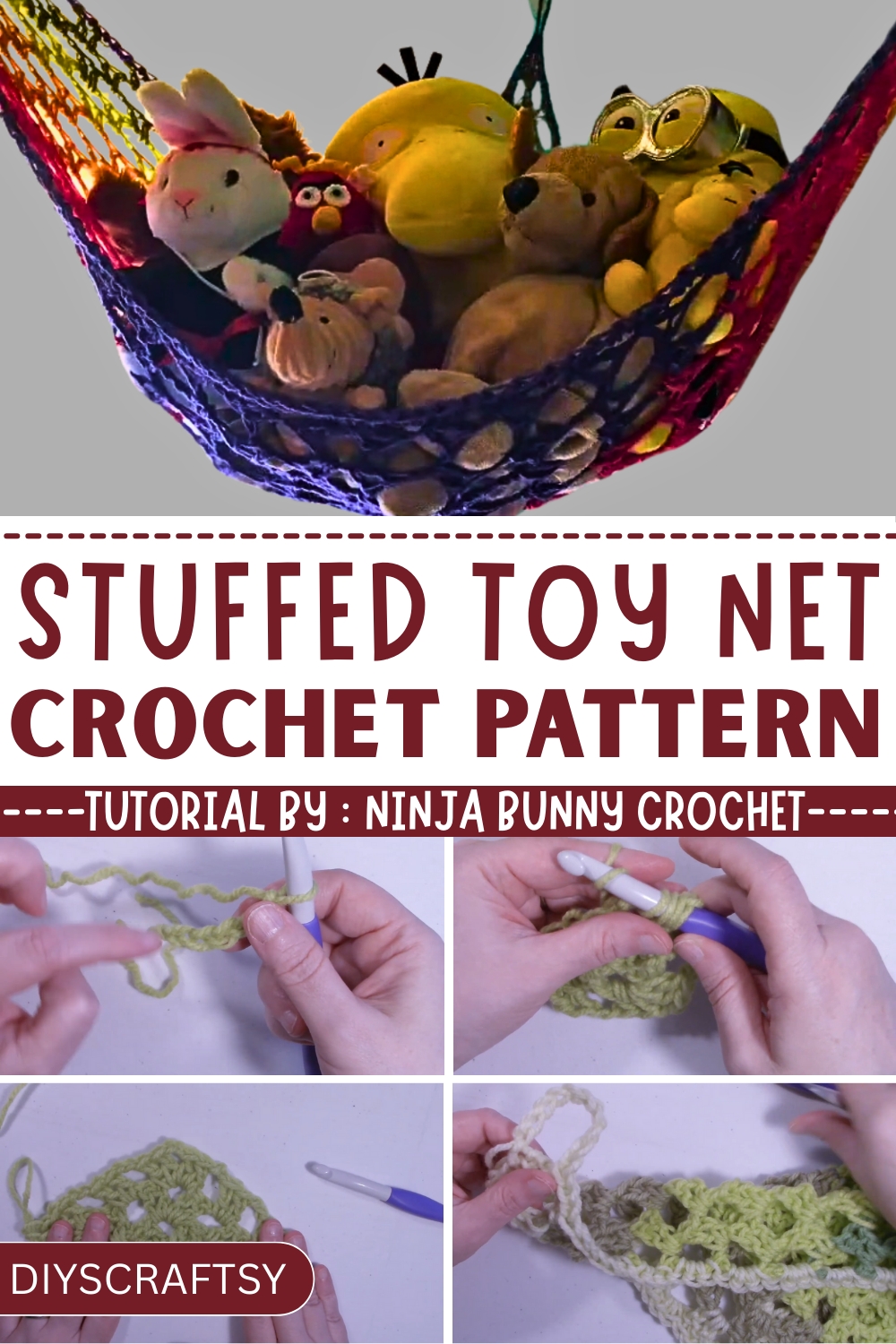 Clever Crochet Stuffed Toy Net Pattern