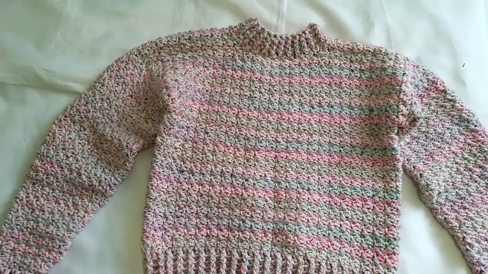 Cozy Crochet Ribbed Sweater Pattern 5