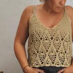 Crochet Pineapple Blouse Pattern 1