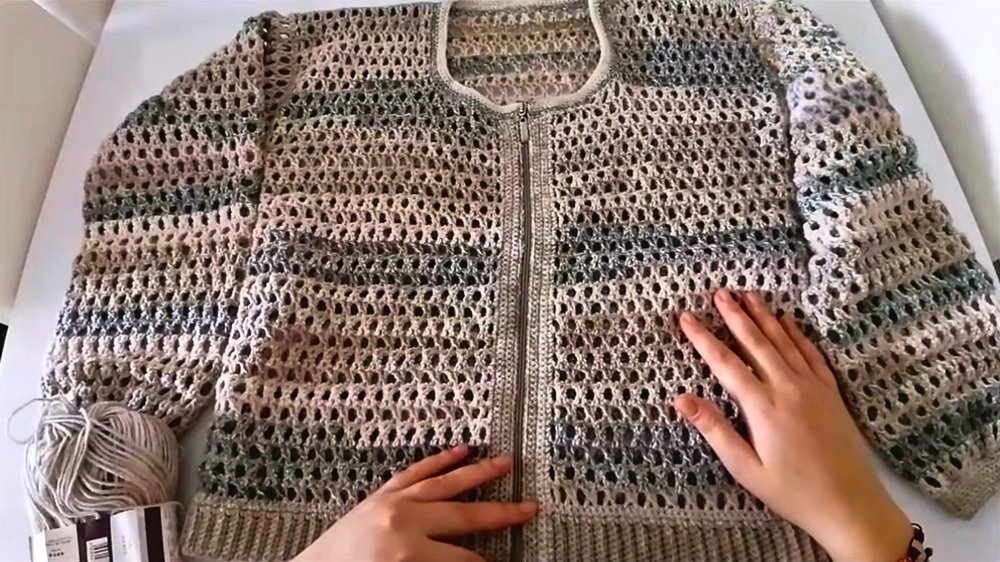 Crochet Women’s Cardigan 1