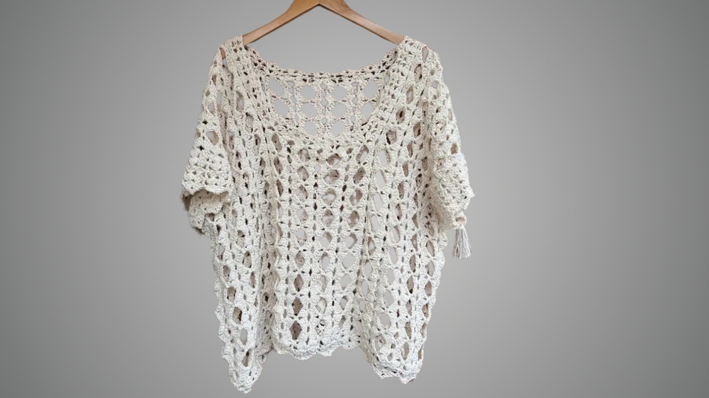 FREE Crochet Eurooma Yarn Blouse Pattern 1
