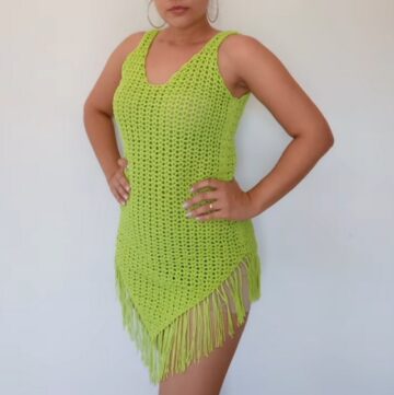 Free Crochet Diva Beach Cover Up Pattern 1