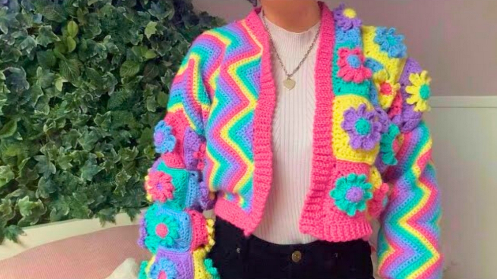 Free Crochet ShopFluffy's Cardigan Pattern 1