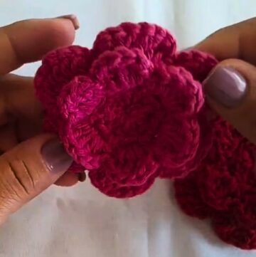 Fun and Simple Crochet Flower Pattern 1