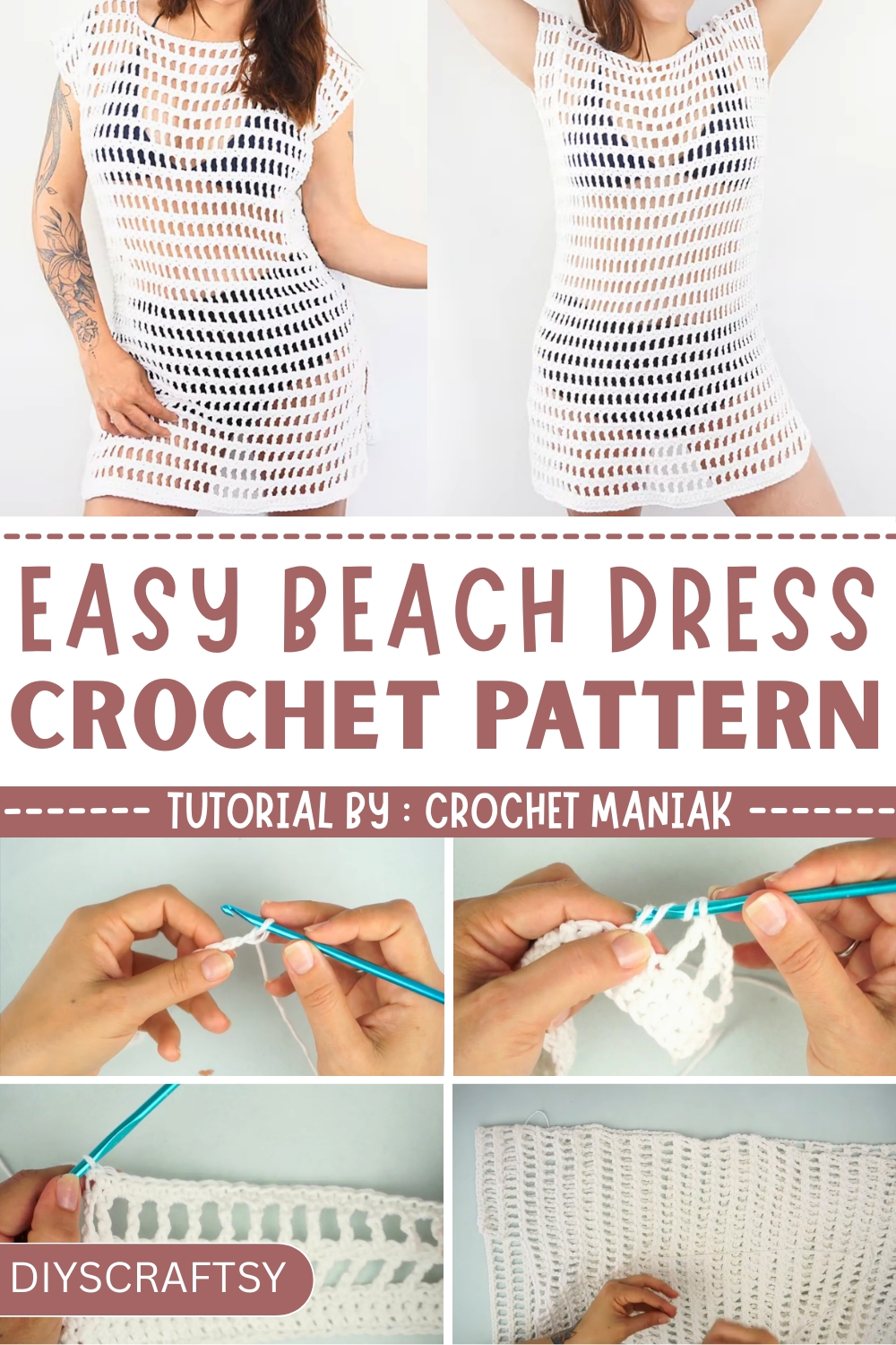 Light & Airy Crochet Beach Dress Pattern