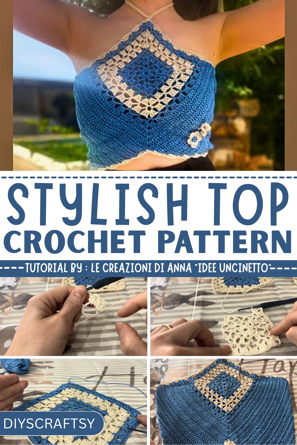 Modern Crochet Alba Top Pattern