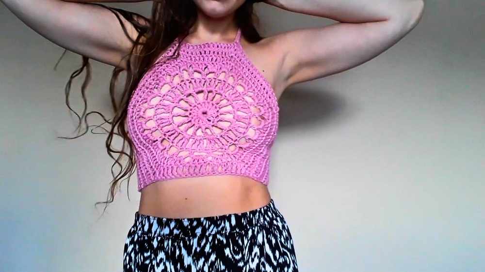 Quick Crochet Bikini Top Pattern 1