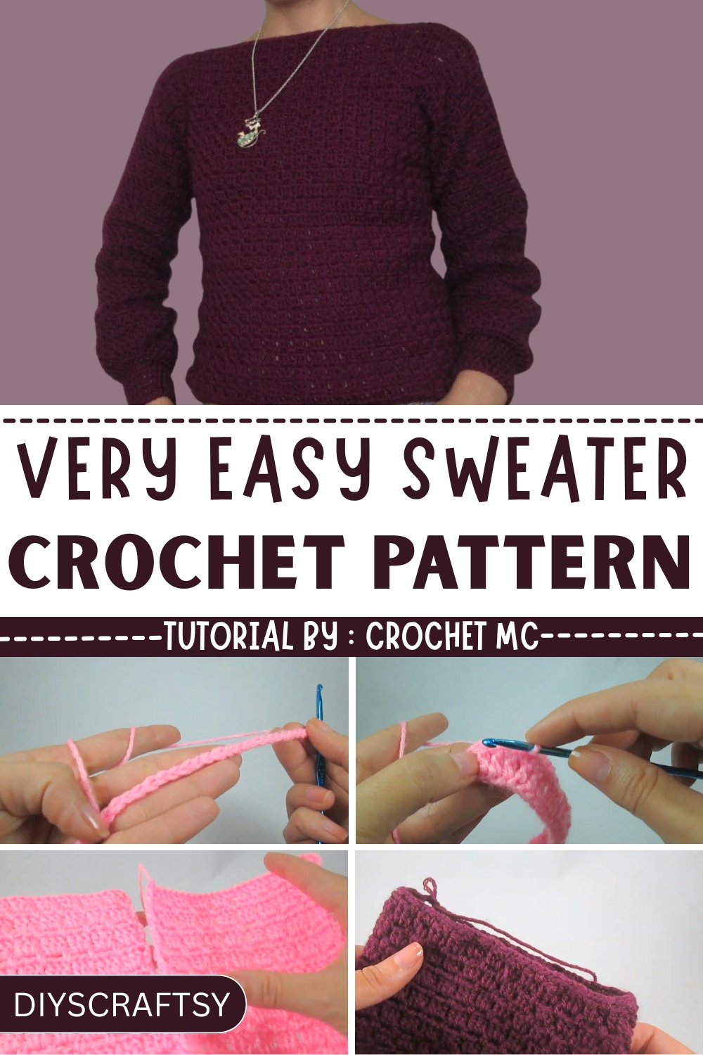 Radiant Crochet Sweater Pattern