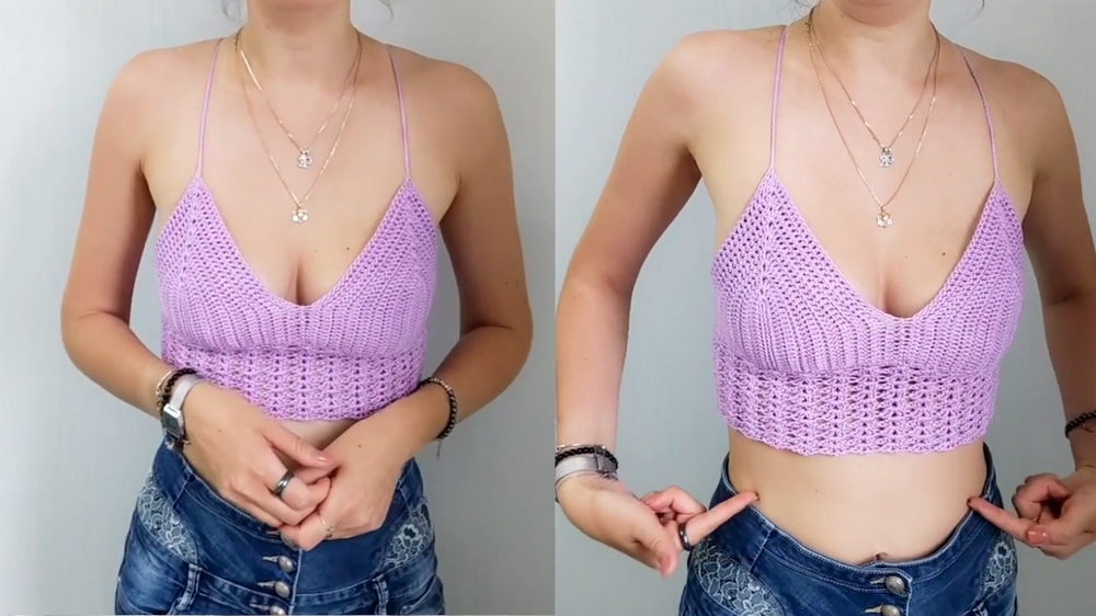 Summer Beauty Crochet Croptop Pattern 1