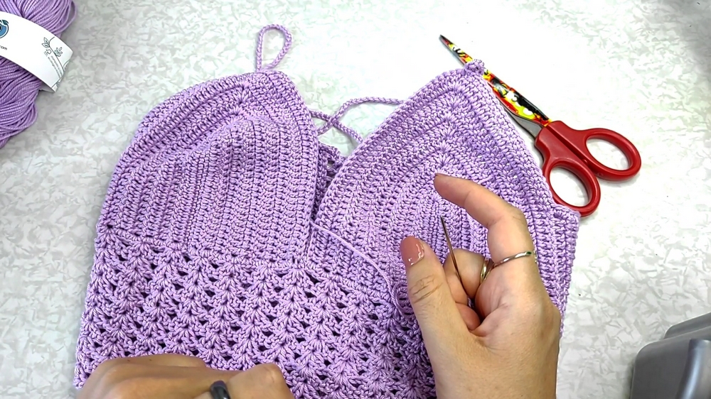 Summer Beauty Crochet Croptop Pattern 5