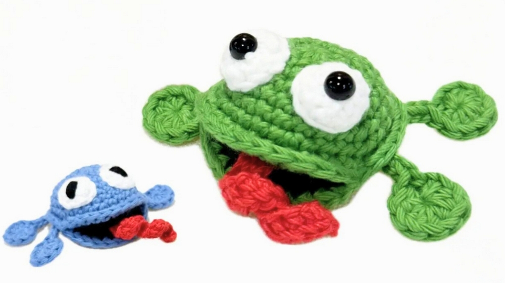 Unique Crochet Splat Frog Pattern 1