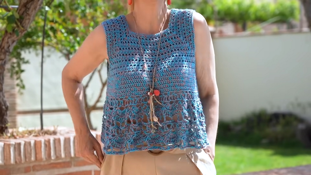 Unique Crochet Summer Top Pattern 1