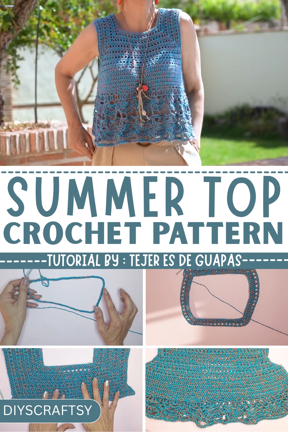 Unique Crochet Summer Top Pattern