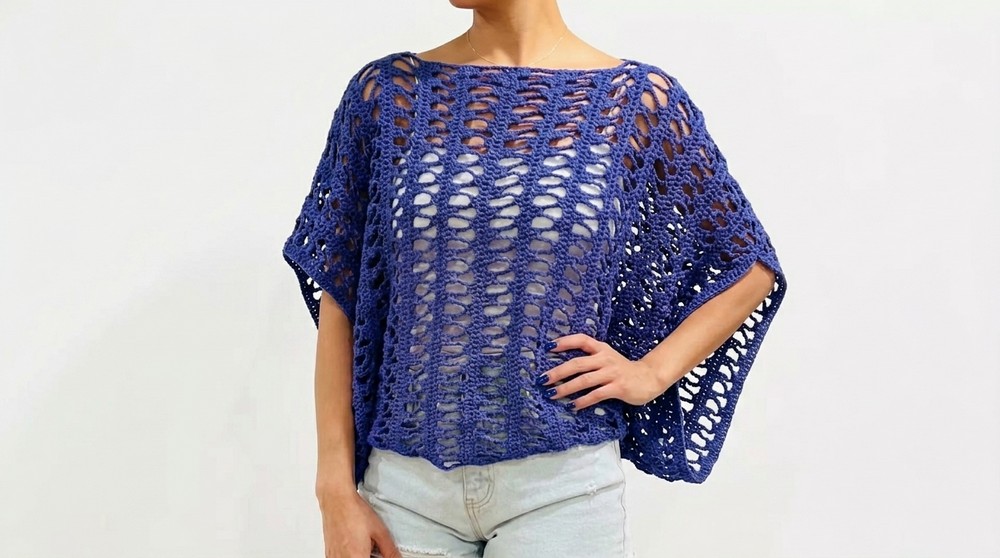 CROCHET- BUTTERFLY TOP TUTORIAL 2