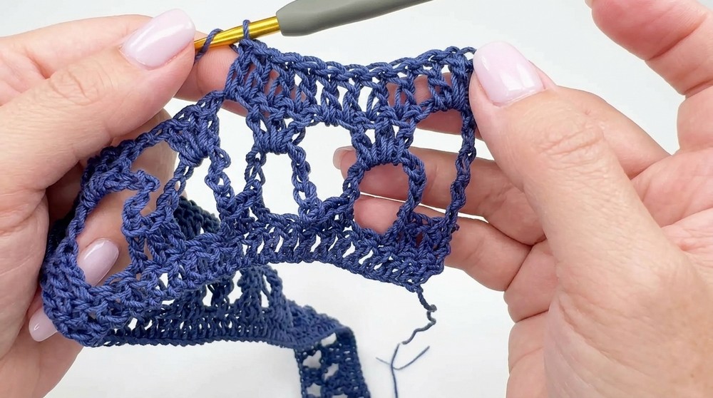 CROCHET- BUTTERFLY TOP TUTORIAL 4