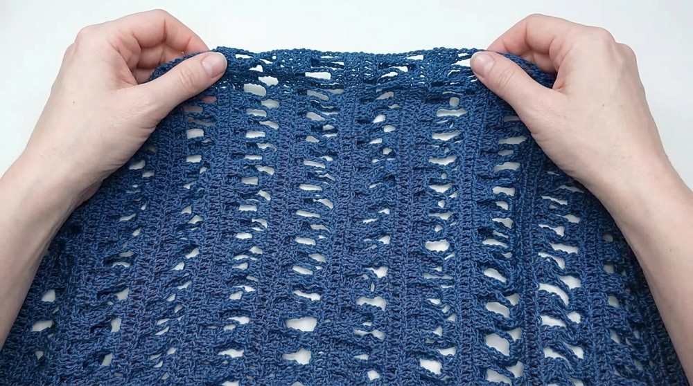 CROCHET- BUTTERFLY TOP TUTORIAL 5