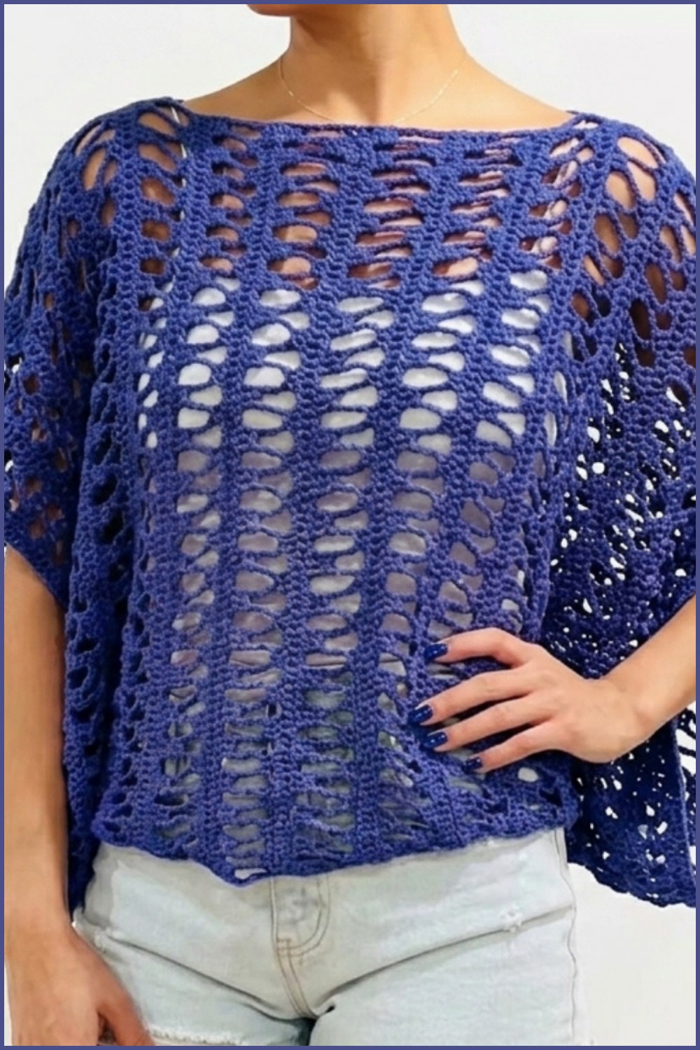 CROCHET- BUTTERFLY TOP TUTORIAL 7