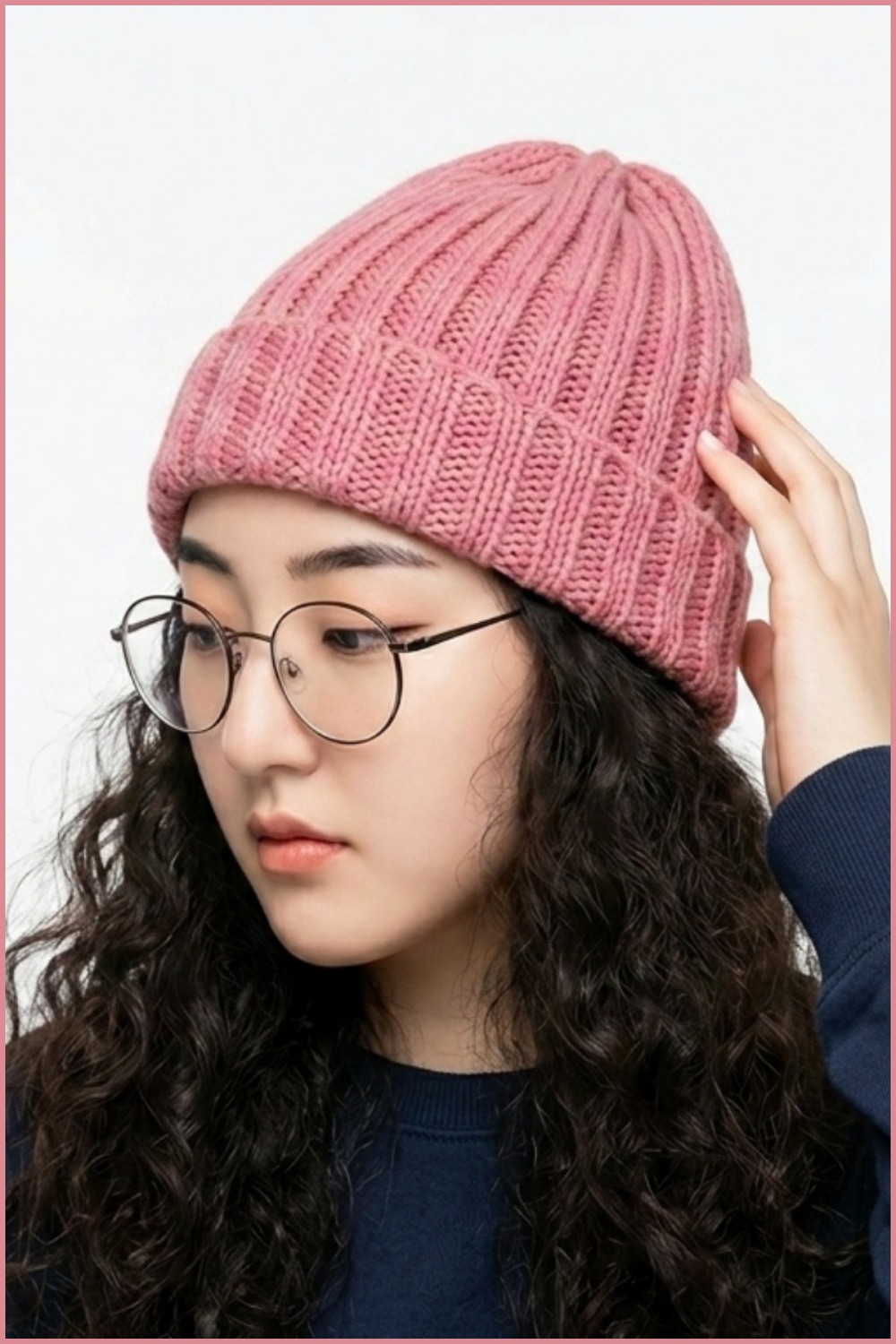 Crochet Beanie Easy Invisible Stitch Hat Christmas Series 8