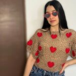 Crochet Blouse With Hearts Pattern 1