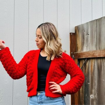 Crochet Cardigan Tutorial 2