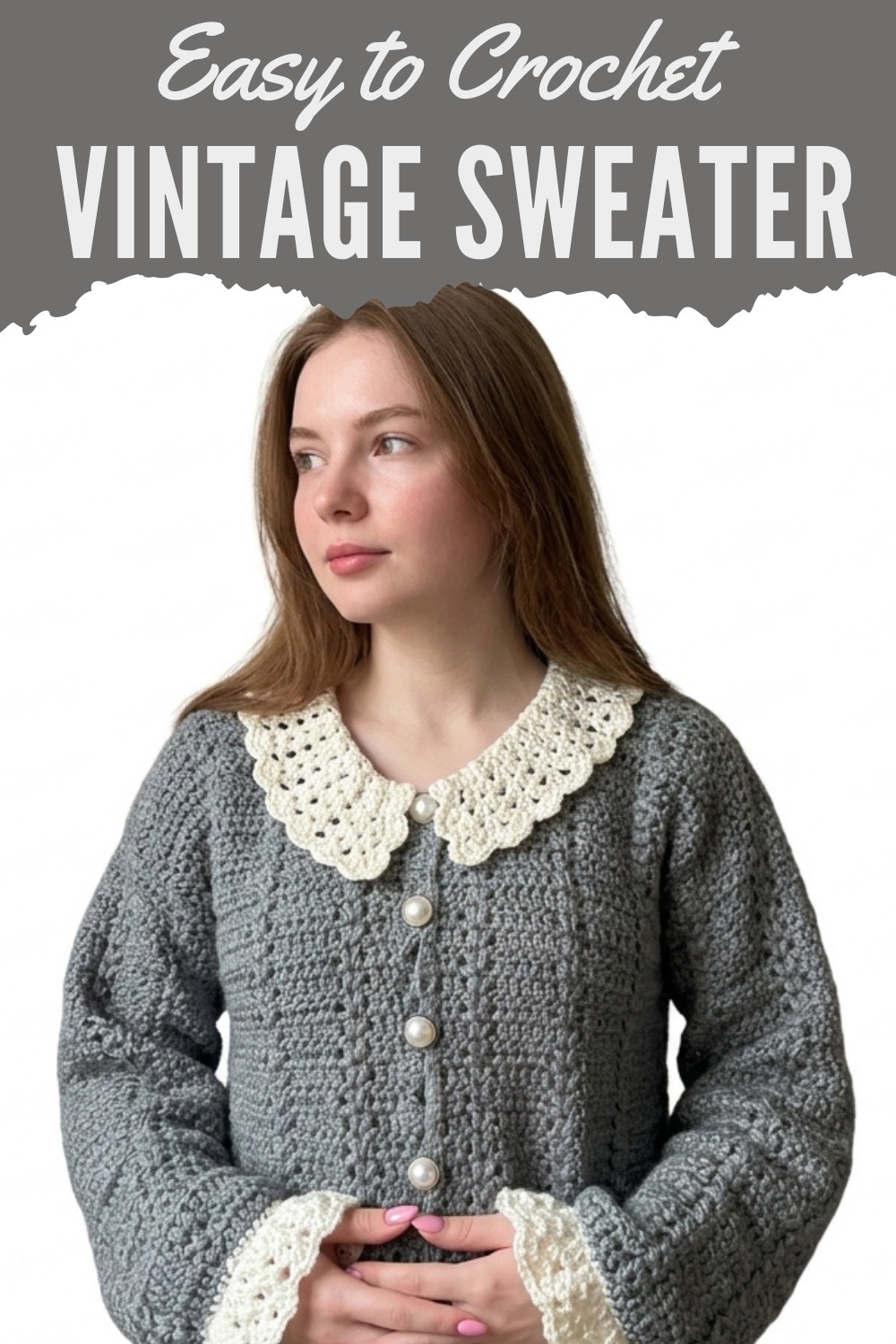 Crochet Cardigan Tutorial Easy Vintage Crochet Sweater Advanced Tutorial 1