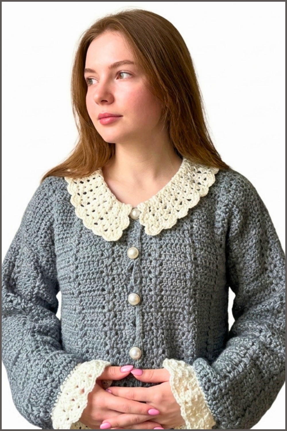 Crochet Cardigan Tutorial Easy Vintage Crochet Sweater Advanced Tutorial 8