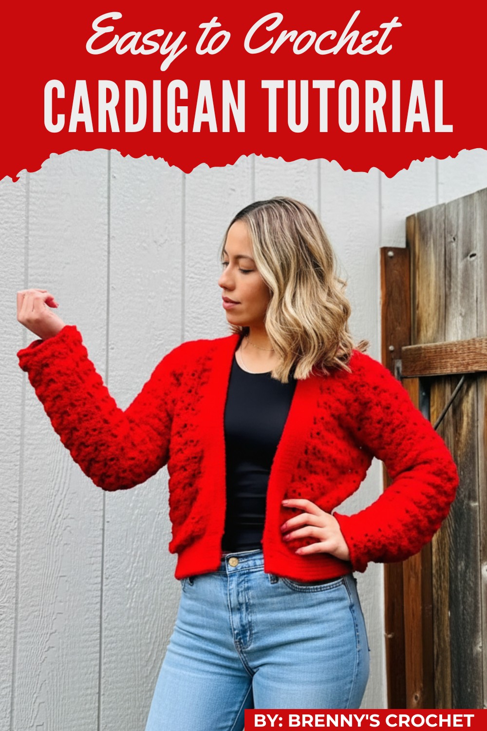 Crochet Cardigan Tutorial