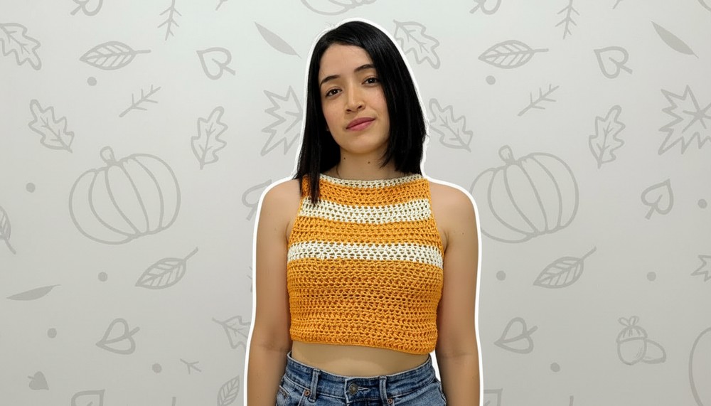 Crochet Simple Crop Top Pattern 2